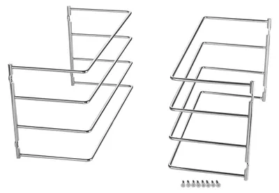 Produktbild von SOTECH Backblechhalter für 4 Backbleche – chrom poliert, Ofen-Organizer