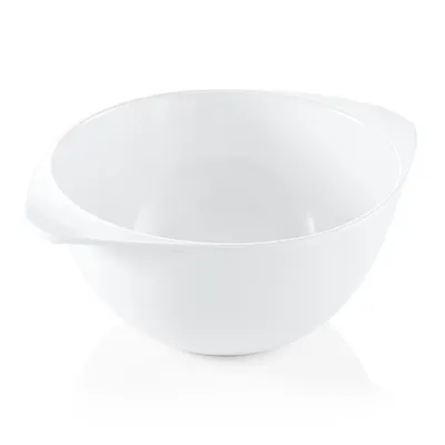 Produktbild von Camping Schale SUMMER - mit Lappengriffen - Melamin - 12cm - 400ml - weiß