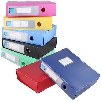 Productafbeelding van Set van 7 A4-opslagboxen in verschillende kleuren