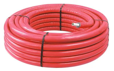 Produktbild von SOMATHERM FOR YOU – 25 m Rolle isoliertes Mehrschichtrohr, Ø 26 mm – Für die Installation von Trinkwasser- und Heizungsnetzen in Wohngebäuden