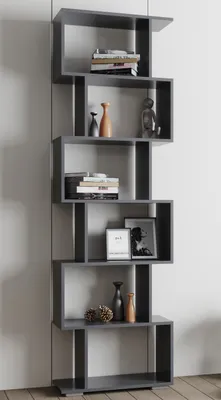 Produktbild von VCM Holz Raumteiler Stand Regal Bücherregal Deko Bücher 6 Fächer Standregal Palusa L