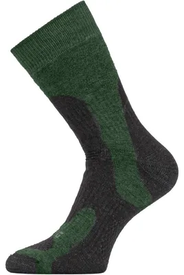 Image de Chaussettes mérinos TRP, couleur verte, de qualité durable