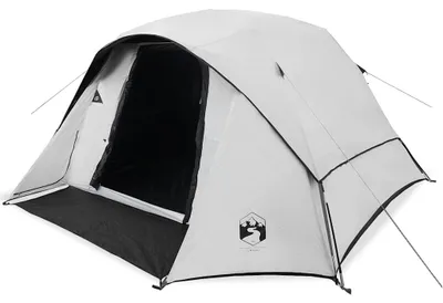 Produktbild von vidaXL Campingzelt 4 Personen Weiß Verdunkelt Wasserdicht