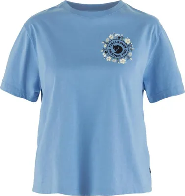Produktbild von Fjällräven Fjällblomster Logo T-shirt W Ultramarine S