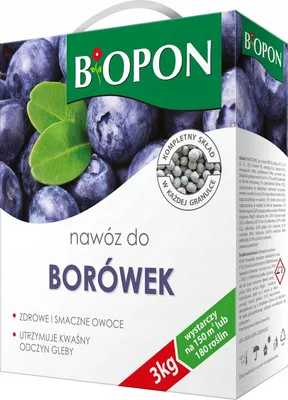 Immagine prodotto di Concime per mirtilli, granulato 3 kg