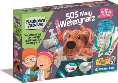 Zdjęcie produktu dla Cle Naukowa Zabawa S.o.s.maly Weterynarz 50712