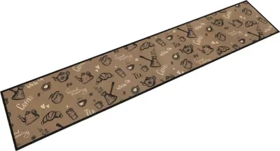 Obrázek produktu pro Kuchyňský koberec omyvatelný Morning Brown 60x300 cm Velvet
