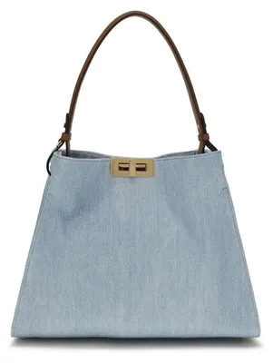 Obrázok produktu pre Kabelka Fendi z bavlny, modrej farby, model 8BN368AY6P_F1WM6