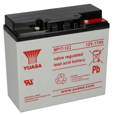 Produktbild von Yuasa Bleiakku NP17-12I - 12V 17Ah - VDS