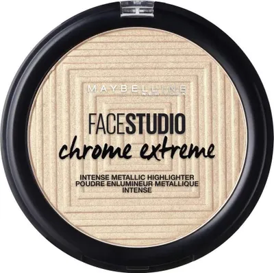 Produktbild von Maybelline New York - Face Studio Chrome Metallischer Highlighter-Puder - 200 Diamond Glow