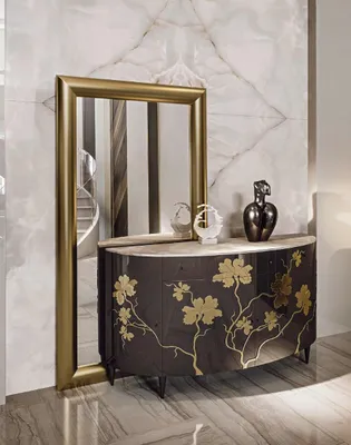 Obrázek produktu pro Komoda příborník Italský nábytek skříňka do obývacího pokoje vysoký lesk design