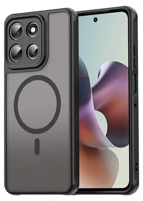 Zdjęcie produktu dla Techsuit - HaloFrost II MagSafe etui ochronne do Motorola Moto G56 – czarne