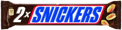 Produktbild von Snickers das unschlagbare Original aus Vollmilchschokolade 2 Stück 80g