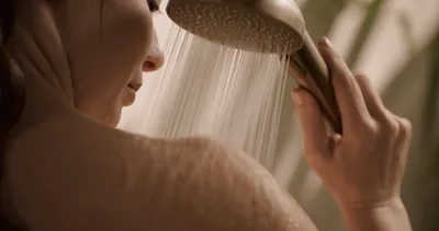 Immagine prodotto di HANSA HANSAPRISMA Mitigeur de douche avec ensemble de douche, 770mm, 3 jets, 4813042181, 4813042181