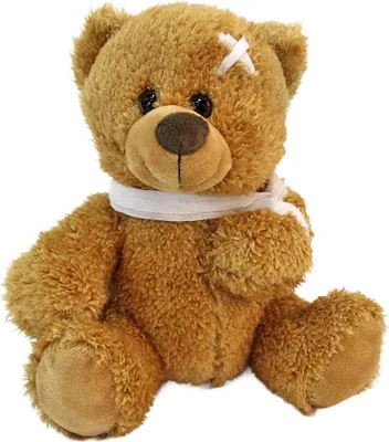 Produktbild von Unfall Teddy mit Verband "Jan" - ca. 22 cm