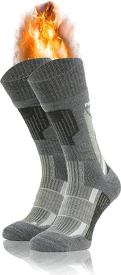 Produktbild von Sesto Senso Winter Trekking Kniestrümpfe Mit Silber Grau 45-47