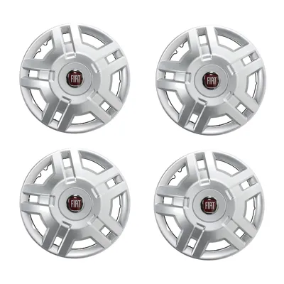 Produktbild von Original Fiat Radkappen Radzierblenden Satz 15 Zoll Silber Ducato 250 1358879080