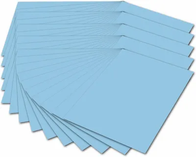 Produktbild von Folia 614/50 30, Blau, A4 (210 x 297 mm), Einfarbig, 300 g/m², 50 Blätter, Deutschland