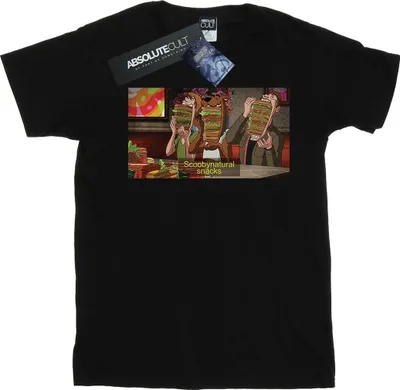 Immagine prodotto di Scoobynatural - Maglietta "Supernatural Snacks" da uomo BI44947 (S) (Nero)