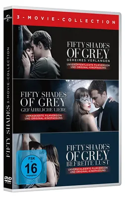 Produktbild von Fifty Shades of Grey -  3 Movie - Collection