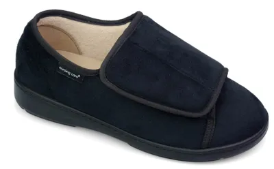 Produktbild von Medizinische Schuhe von Nursing Care, Modell ARRABIDA M7T11, für geschwollene Füße, isoliert, Uni, schwarz, Größe 1: 38