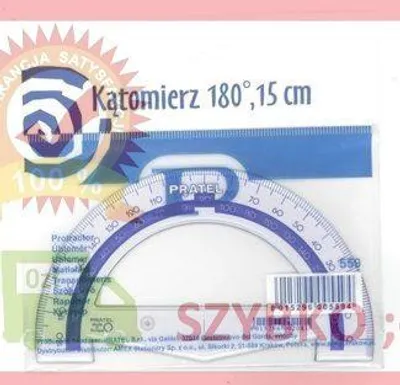 Produktbild von Winkelmesser 15 cm, 180 Grad, PRATEL