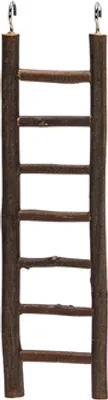 Produktbild von Karlie Holzleiter mit Rinde Vogelspielzeug 7 Stufen Holz Natur 31 x 9 cm