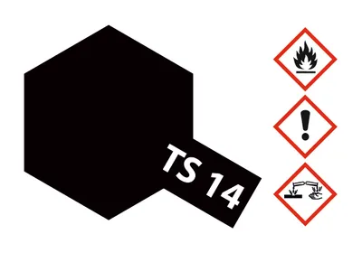 Produktbild von TAMIYA TS14 TS14 Schwarz glänzend - Spraydose 100ml