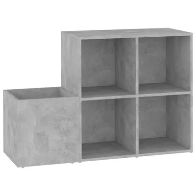 Obrázek produktu pro Botník do předsíně betonově šedý 105x35,5x70cm kompozitní dřevo