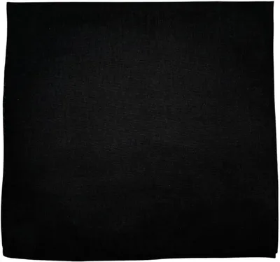 Productafbeelding van Grote Katoenen Bandana 55x55 cm - Effen Kleur Sjaal/Hoofdband voor Dames en Heren