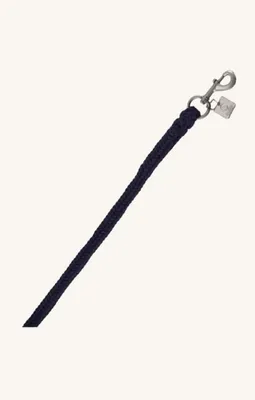 Produktbild von Eskadron Führstrick, Anbindestrick DURALASTIC, Strick Farbe - navy Form - Karabinerhaken