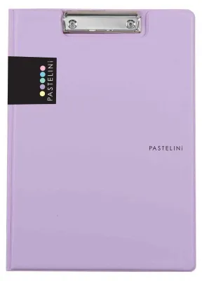 Image de Chemise double A4 en plastique PASTELINI violet