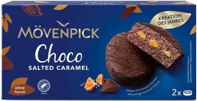 Produktbild von Mövenpick Choco Salted Caramel Küchlein 2x55g
