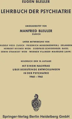 Produktbild von Lehrbuch der Psychiatrie