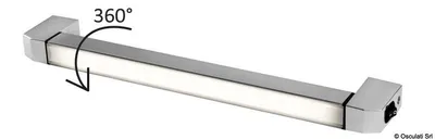 Produktbild von Slash 325° verstellbare LED-Deckenleuchte 12 V - Osculati 13.838.12