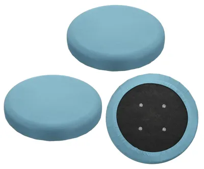 3 runde Stuhlhussen 40-50 cm elastisch waschbar
