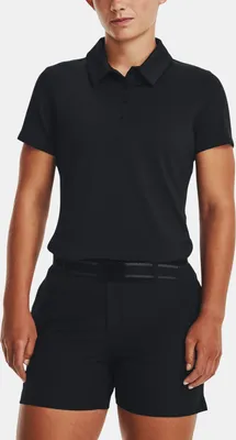 Obrázok produktu pre UNDER ARMOUR Playoff Poloshirt Damen 001 - black/jet gray/metallic silver M