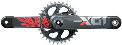 Zdjęcie produktu dla Sram KRG X01 Eagle DUB 175mm o.DUB-łożysko,czerwony,32T.,X-SYNC2,DM,12-f. C2