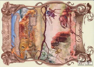 Produktbild von Briefmarken Guinea 2013 Mi Block 2222 (kompl. Ausgabe) postfrisch Ameisen (Formica sanguineaund)