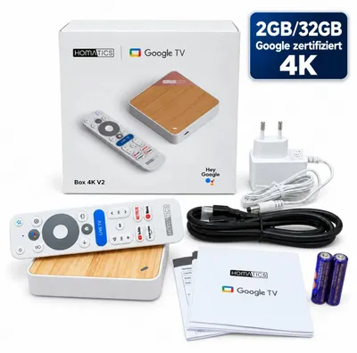 Immagine prodotto di Lettore multimediale Homatics Box 4K V2 con Google TV
