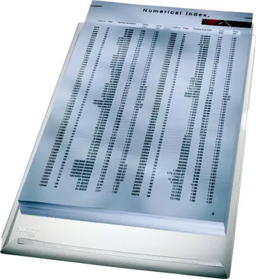 Produktbild von Leitz 40563003 Sammelmappe Polyvinylchlorid (PVC) Transparent A4