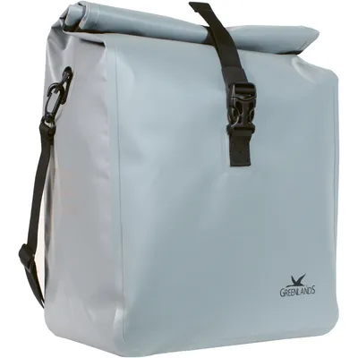 Produktbild von Fahrradtasche Greenlands Waterproof - wasserdichte Fahrradtasche - Rollverschluss - Grau - 18,5 Liter