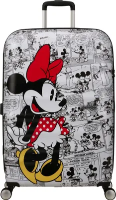 Produktbild von American Tourister Wavebreaker Disney Spinner 77 / 28 Disney Trolley Minnie Comics White weiß