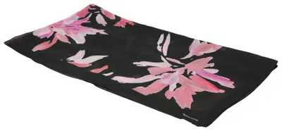 Productafbeelding van Tamaris Damen sjaal met all-over print, kleur roze, maat one size