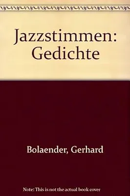 Produktbild von Jazzstimmen: Gedichte
