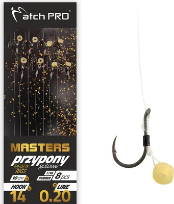Zdjęcie produktu dla Przypony Z Zadziorem Matchpro Mf Masters Rubber Barbed M16 0,23Mm 12