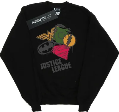 Produktbild von DC Comics - "Justice League" Sweatshirt für Herren BI29287 (XL) (Schwarz)