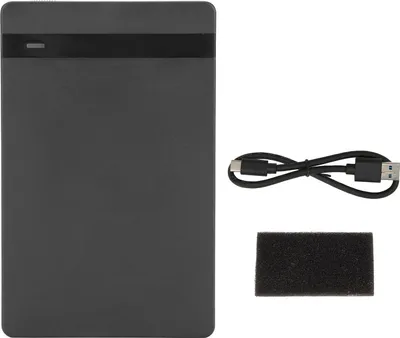 Imagen del producto de Carcasa para disco duro tipo C, 10 Gbit/s, capacidad de 2 TB, USB 3.1, con indicador LED, color (no incluye el disco duro)