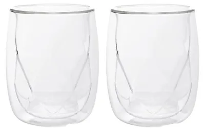 Obrázok produktu pre Dvojstenné poháre Homla CEMBRA MODERN, 2 x 280 ml