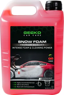 Produktbild von GECKO Snow Foam 687535 9.9cm Kanister 2500ml 2.758kg
